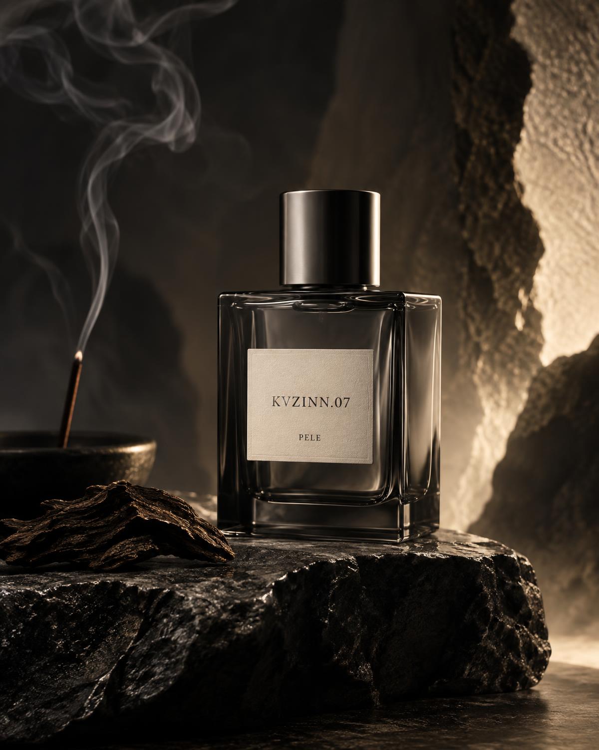 Frasco do perfume Pele